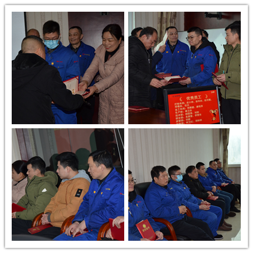 AG尊时凯龙人生就博药机 2021年度先进集体、优秀员工表彰大会隆重召开